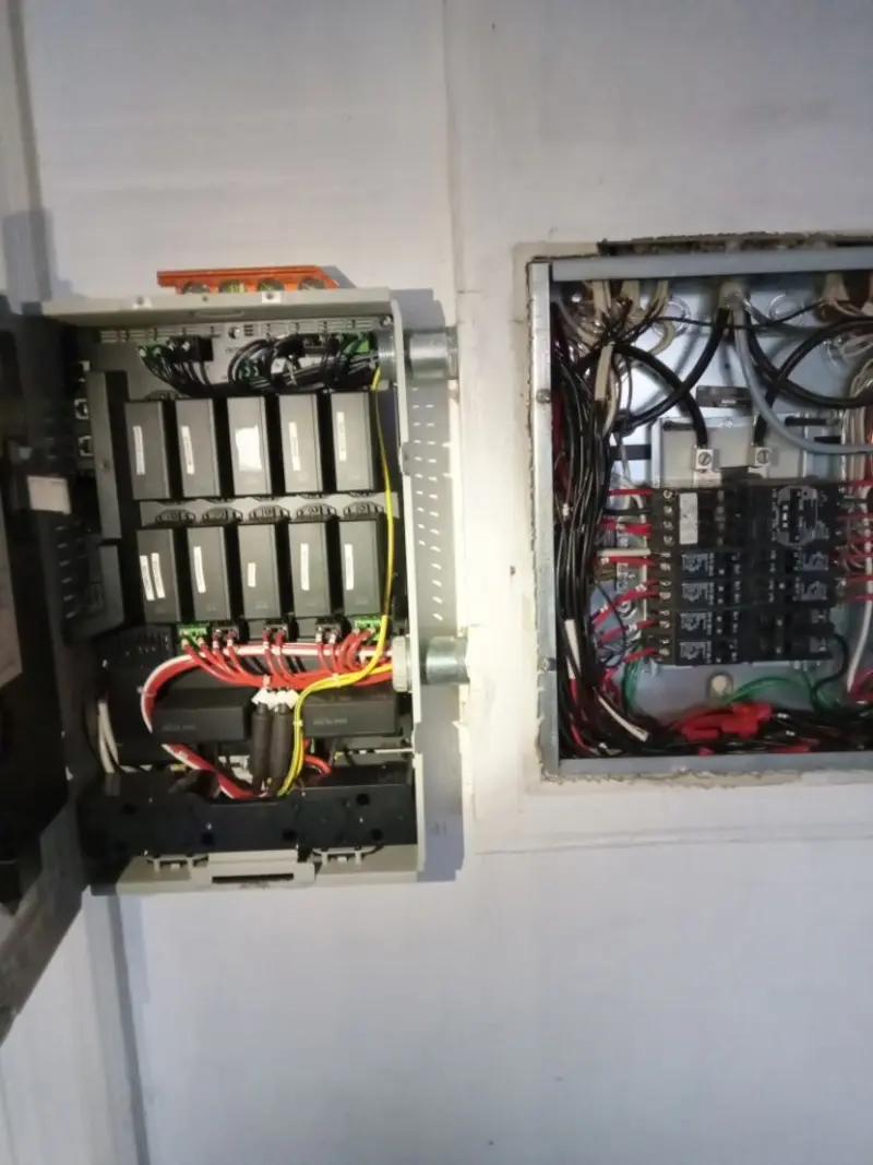 Electrical panel upgrade completed for Carbon Monoxide Detector Installation in Warrensburg
